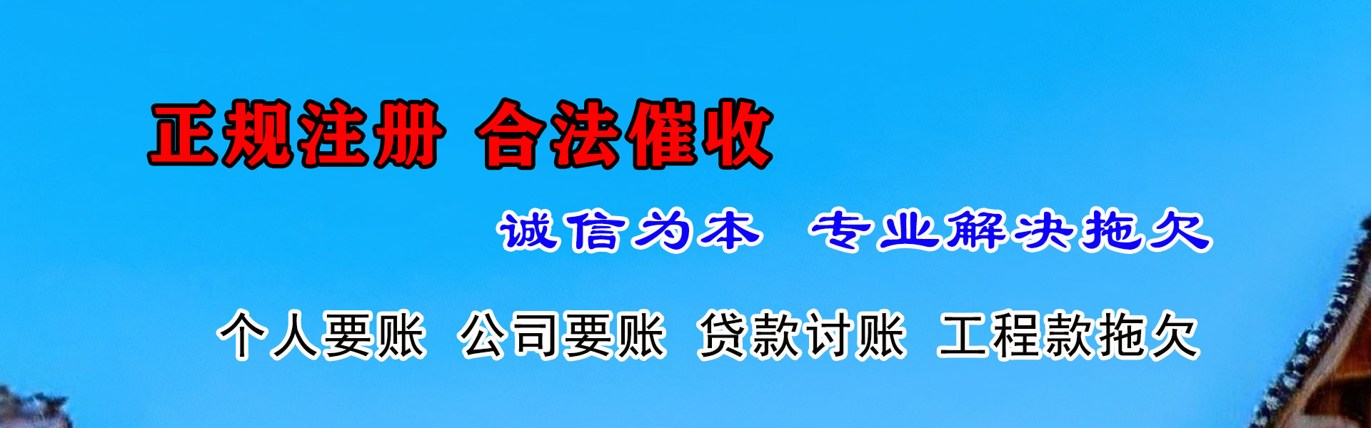 新蔡清账公司
